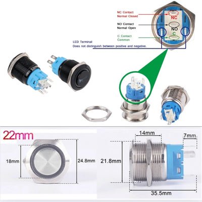 BOUTON POUSSOIR HORN technique