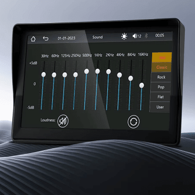 carplay voiture androidcarplay présentation écran égaliseur