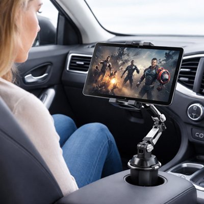 Support tablette voiture conduite