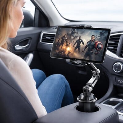 Support tablette voiture conduite