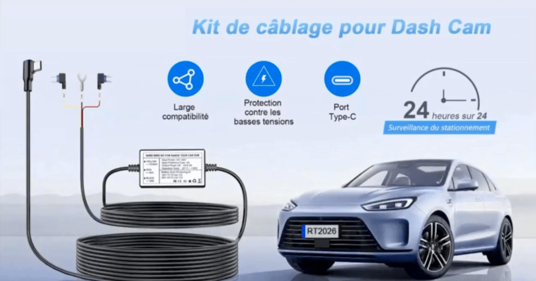 Mode parking dashcam : comment ça marche et comment l'alimenter sans vider la batterie
