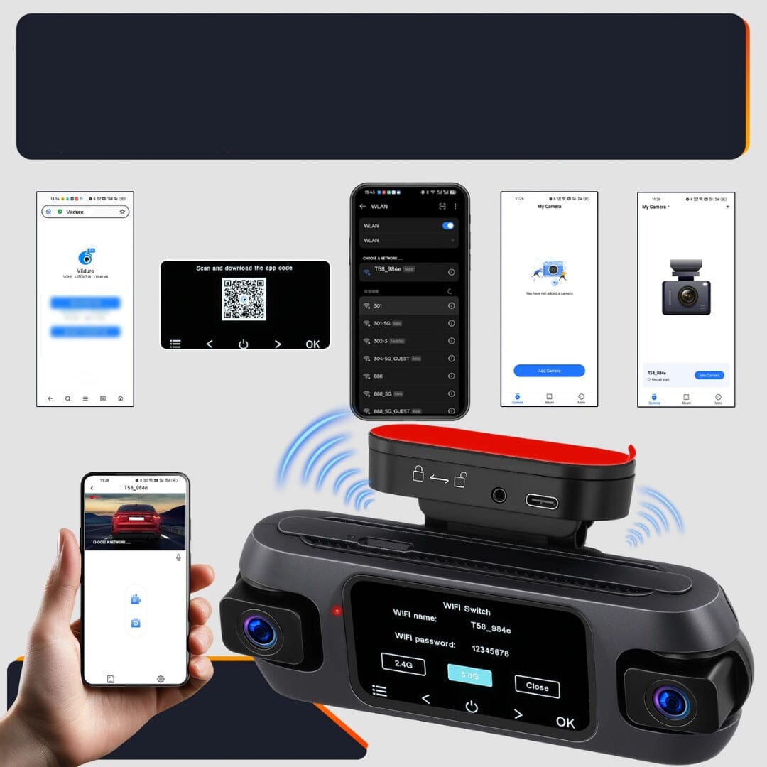 4K Dashcam vue application