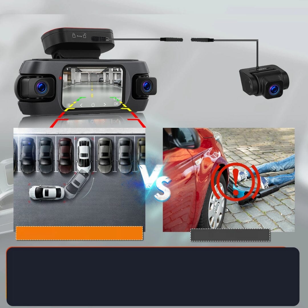 4K Dashcam vue recule