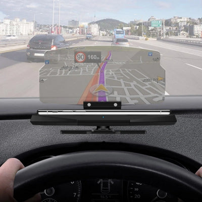AFFICHAGE TETE HAUTE SafeViewDrive vue parebrise