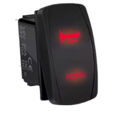 BOUTON KLAXON HornBoost red