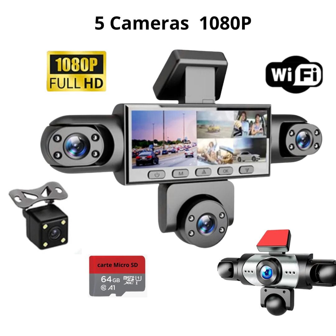 Dash5cam 5 Cameras solo vente 1