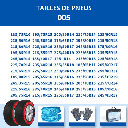 Chaussette neige voiture | SnowSocks