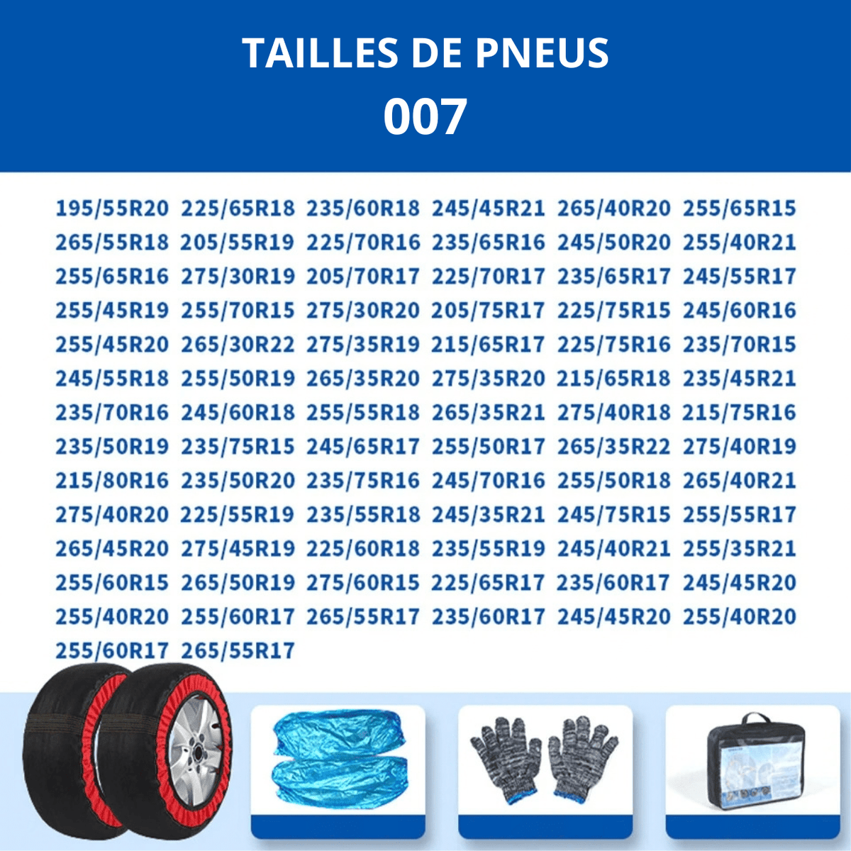 Chaussette neige voiture | SnowSocks