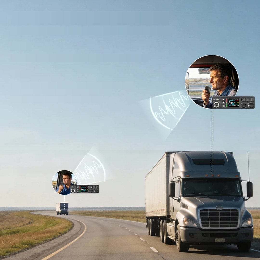 RADIO CB LONGUE PORTEE COMMANDANT camions routiers communication longue distance