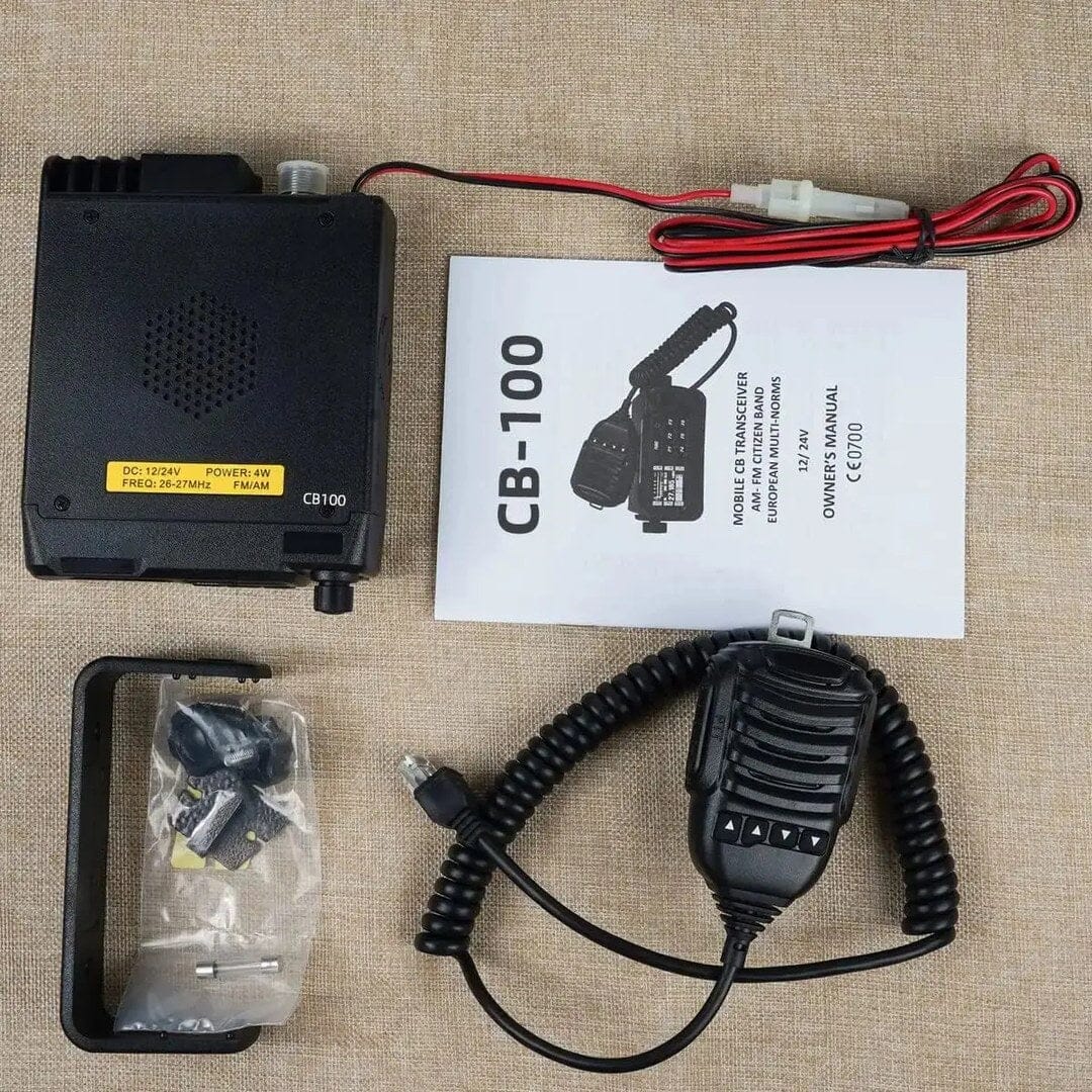 RADIOS CB CAPTAIN kit complet radio mobile fr