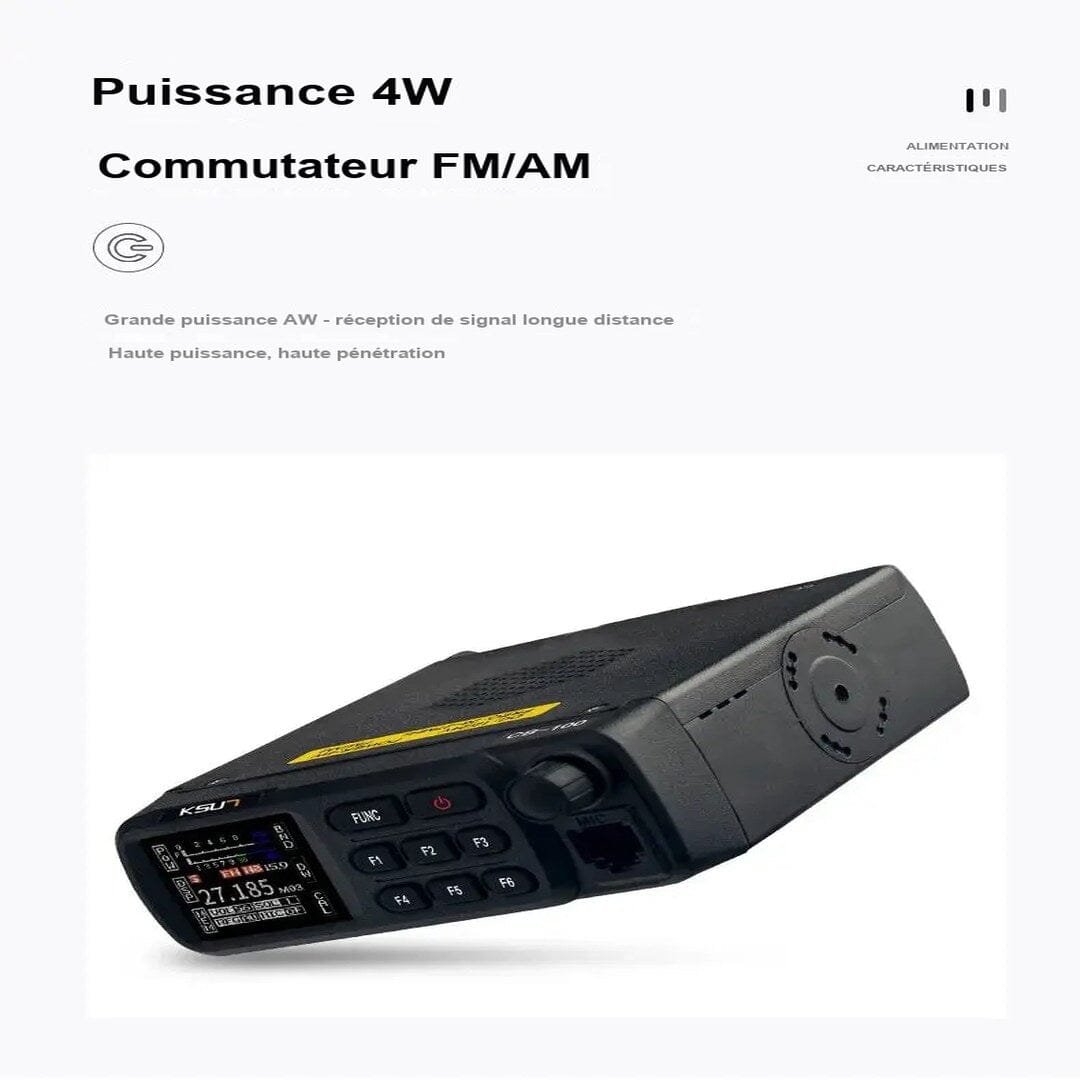RADIOS CB CAPTAIN radio cb mobile compacte fr