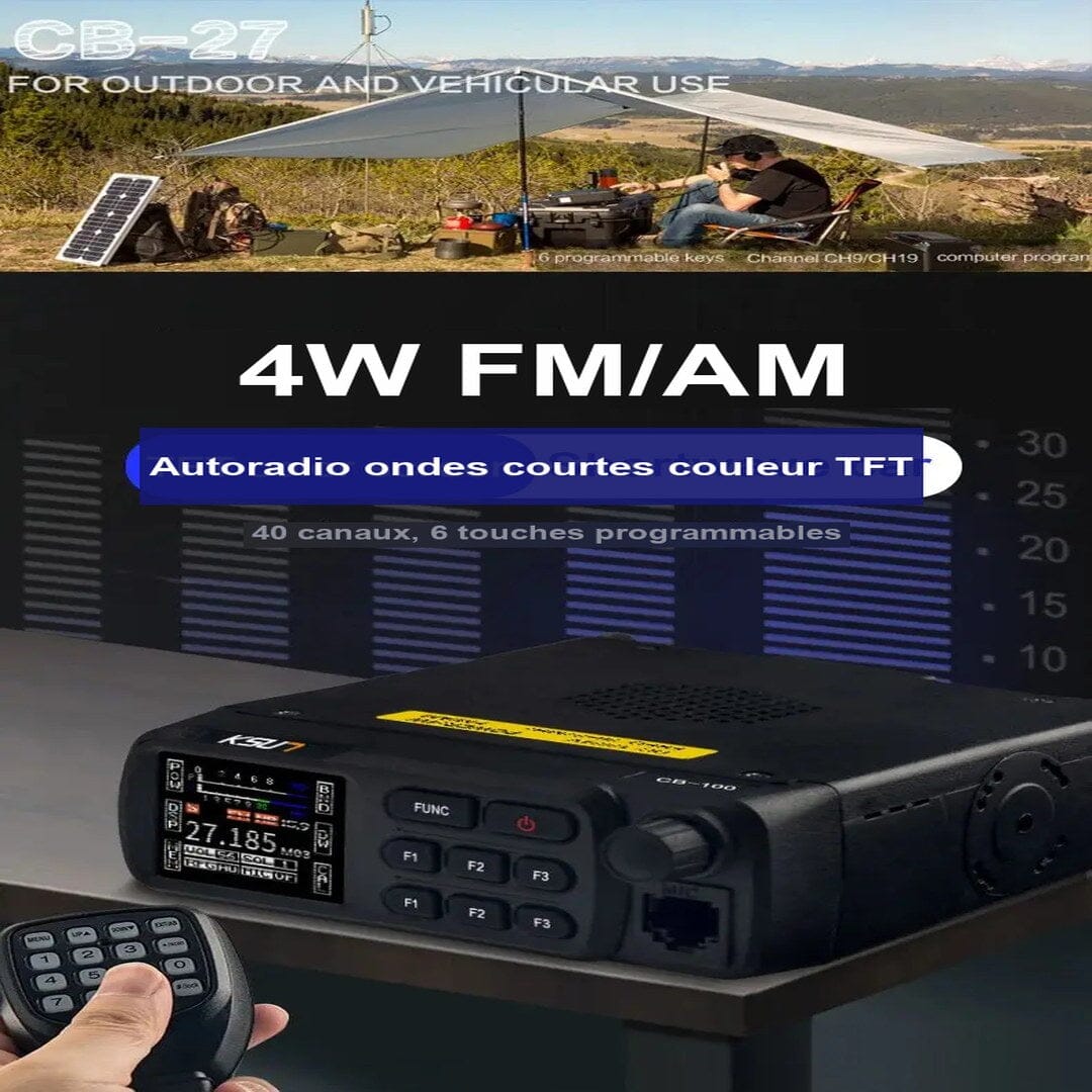 RADIOS CB CAPTAIN radio cb vehicule portable fr