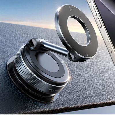 Support telephone voiture Carclip attache sur tableau de bord