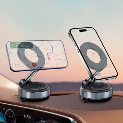 Support telephone voiture Carclip double support