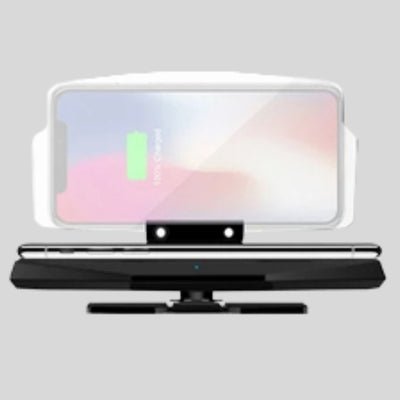 affichage tete haute safeviewdrive support transparent