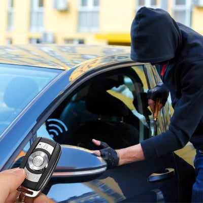 alarme voiture SecureDrive voleur effraction vitre