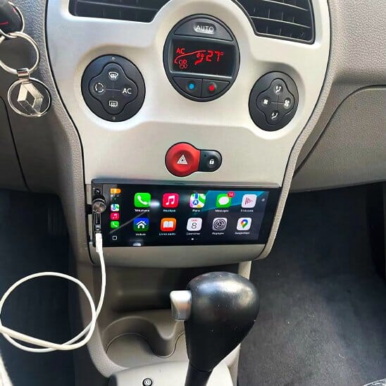 autoradio 1 din beige