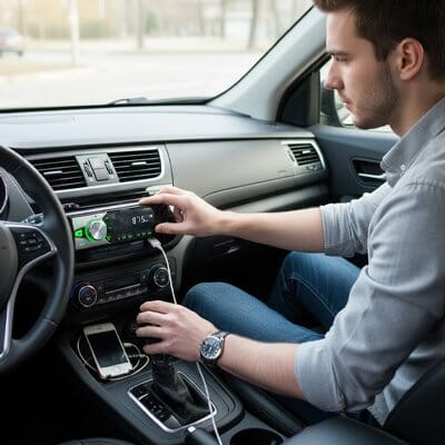 Autoradio bluetooth prise usb