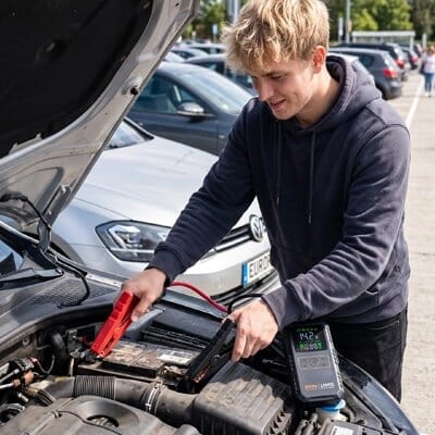 Booster de batterie voiture reparation