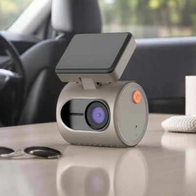 CAMÉRA POUR VOITURE | MiniDashGuard2K™ - Gris - Concept Car Média