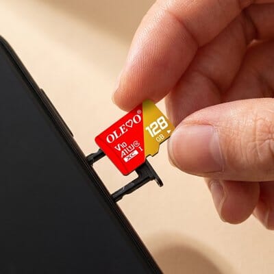 Carte mémoire micro SD insert