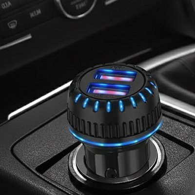 Chargeur allume cigare plug Black