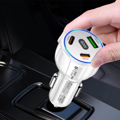 chargeur allume cigare voiturboost prise blanche