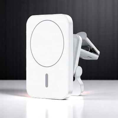 Support Telephone Voiture MagneticDriveCharger presentation blanc