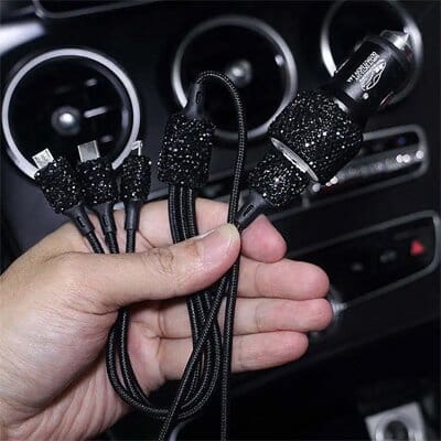 chargeur téléphone pour voiture avec cable