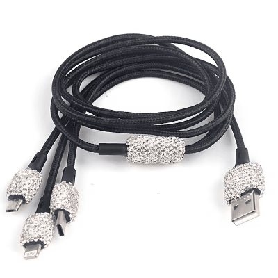 cable USB diamant