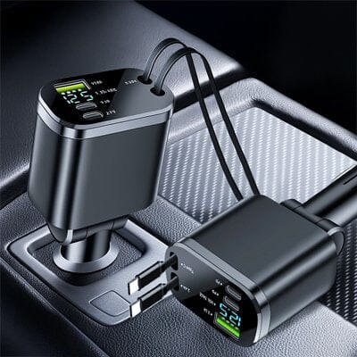 CHARGEUR TELEPHONE POUR VOITURE double