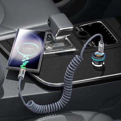 Chargeur telephone voiture plug levier