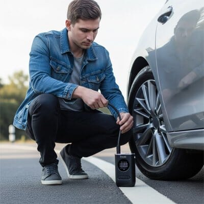 COMPRESSEUR D'AIR VOITURE EsayBlow pneu