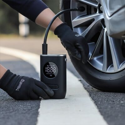 COMPRESSEUR D'AIR VOITURE EsayBlow roue