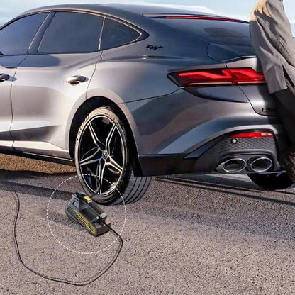 Gonfleur pneu voiture sport