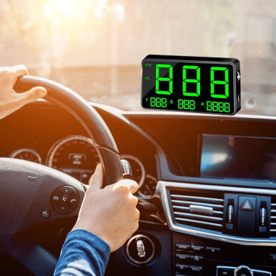 Compteur de Vitesse - CarGPSSpeed™ - Concept Car Média affichage du compteur sur le parrebrise
