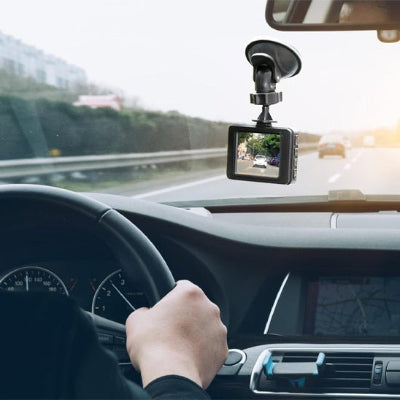Dashcam DashEye vue camera autoroute