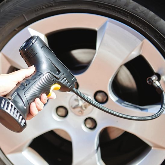 Gonfleur pneu voiture main gonflage sans fil