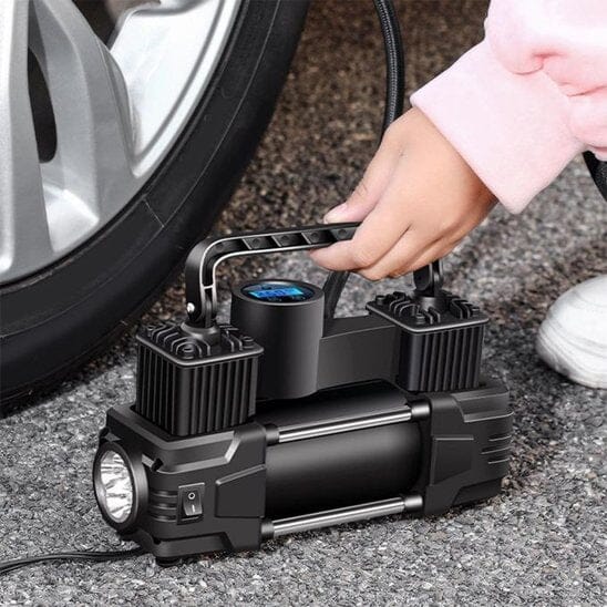 Gonfleur pneu voiture Main roue
