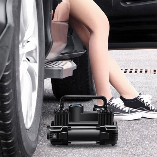 Gonfleur pneu voiture jambe roue