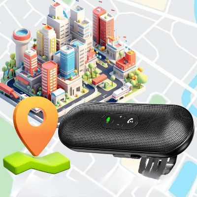 kit mains libres voiture BtHD500 Gps