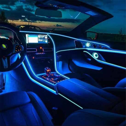 led interieur voiture blue tdb
