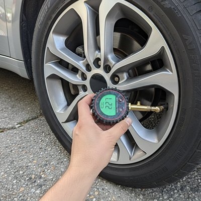 Manomètre pression pneu 2