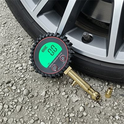 Manomètre pression pneu Roue