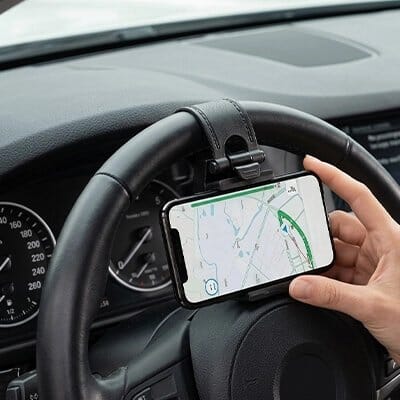 Support de téléphone mains 